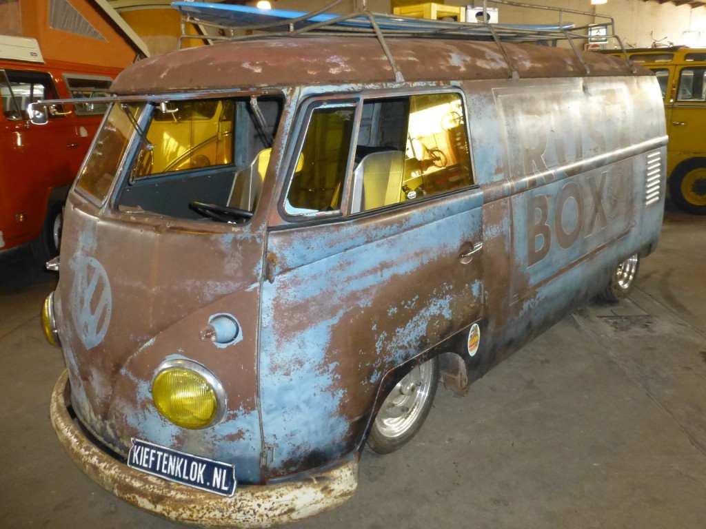 Rostiger VW T1 Kastenwagen bei Kieft & Klok
